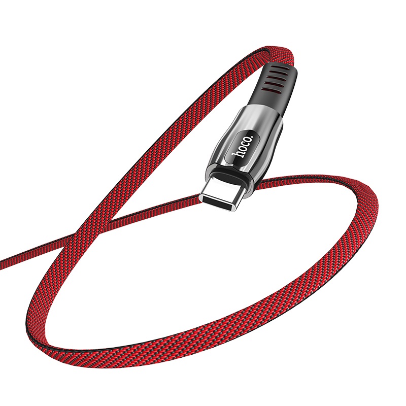 HOCO U70 Soarer Micro USB (чёрно-красный) 1 метр