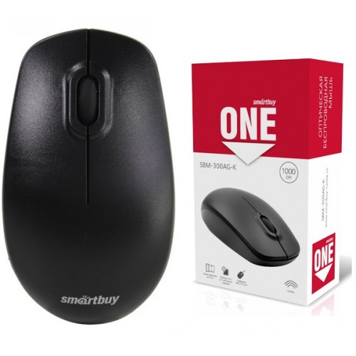Мышь беспроводная SmartBuy 300AG-K черная