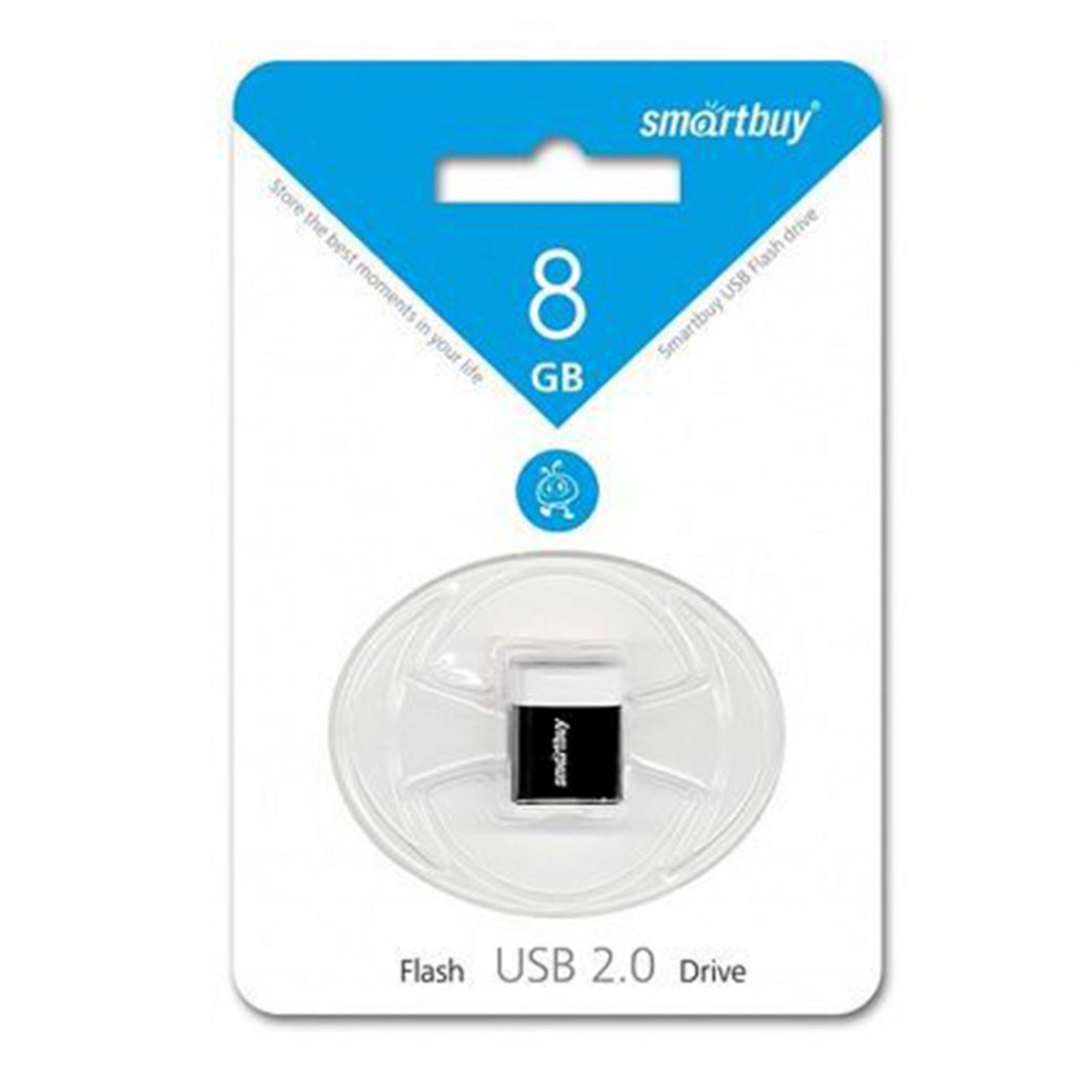 USB флэш накопитель 8 Gb SmartBuy Lara Black
