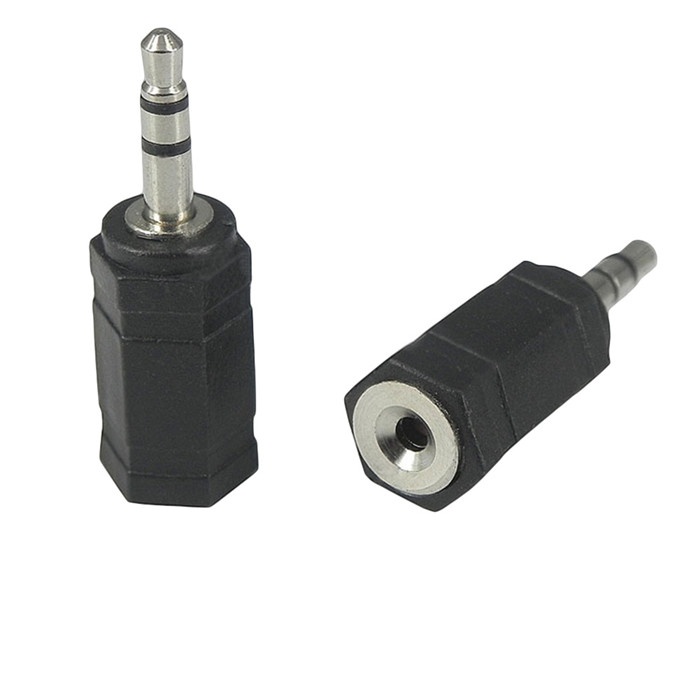 Переходник 2.5 Jack(M) - 3.5 Jack(F)