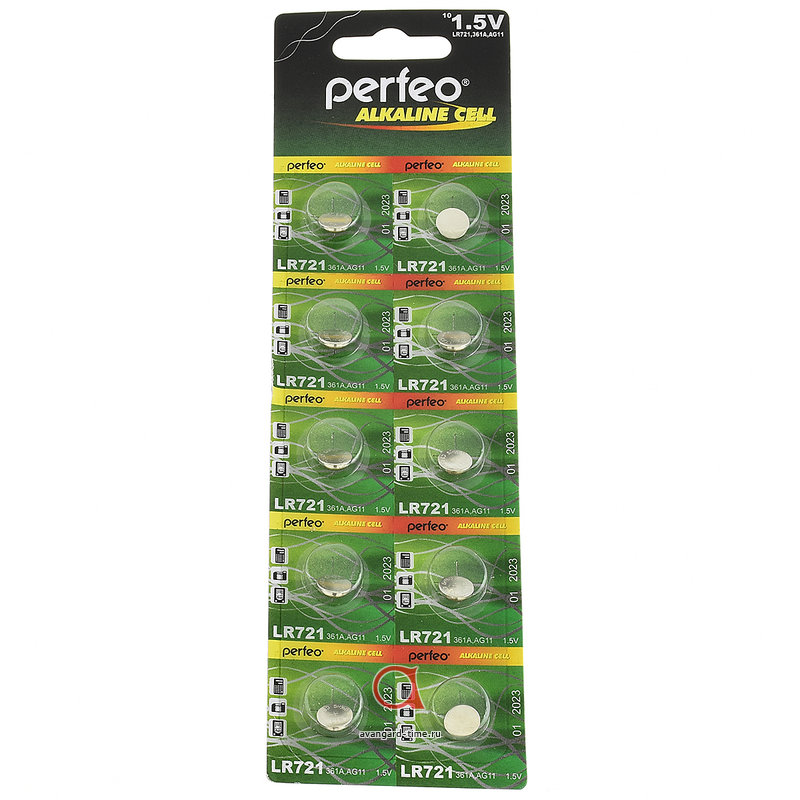 Элемент питания Perfeo AG2 BL/10
