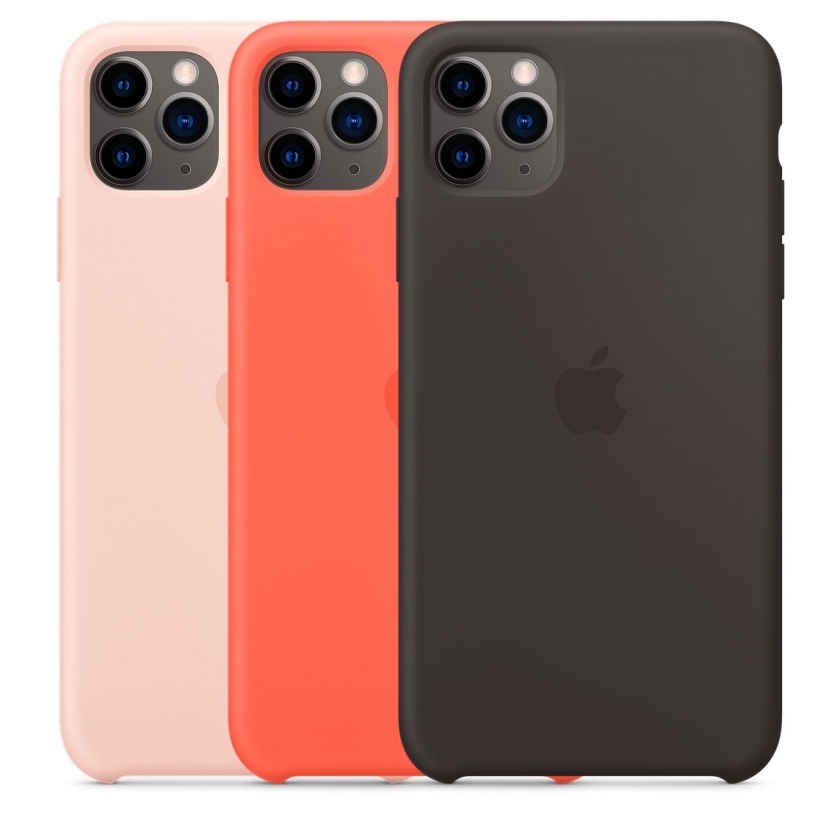 Силиконовая накладка iPhone 11 Original разные цвета в ассортименте