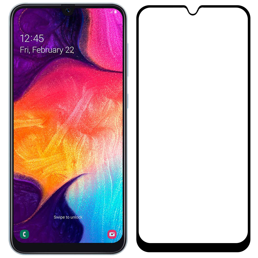 Керамическая плёнка Samsung A10 чёрная