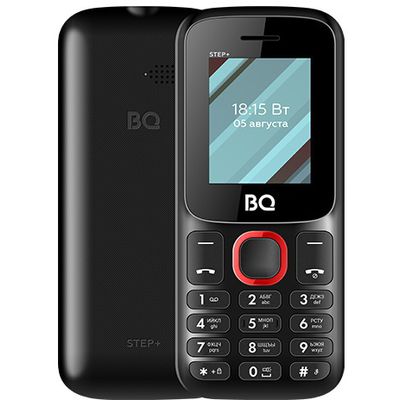 Сотовый телефон BQ M-1848 Step+ Black Red