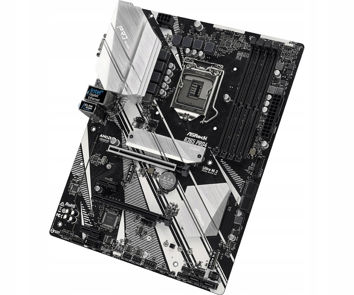 Материнская плата ASROCK B365 PRO4, LGA 1151v2, Intel B365, ATX, Ret