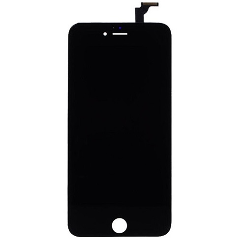 Дисплей iPhone 6s plus с тачскрином и рамкой крепления (черный)
