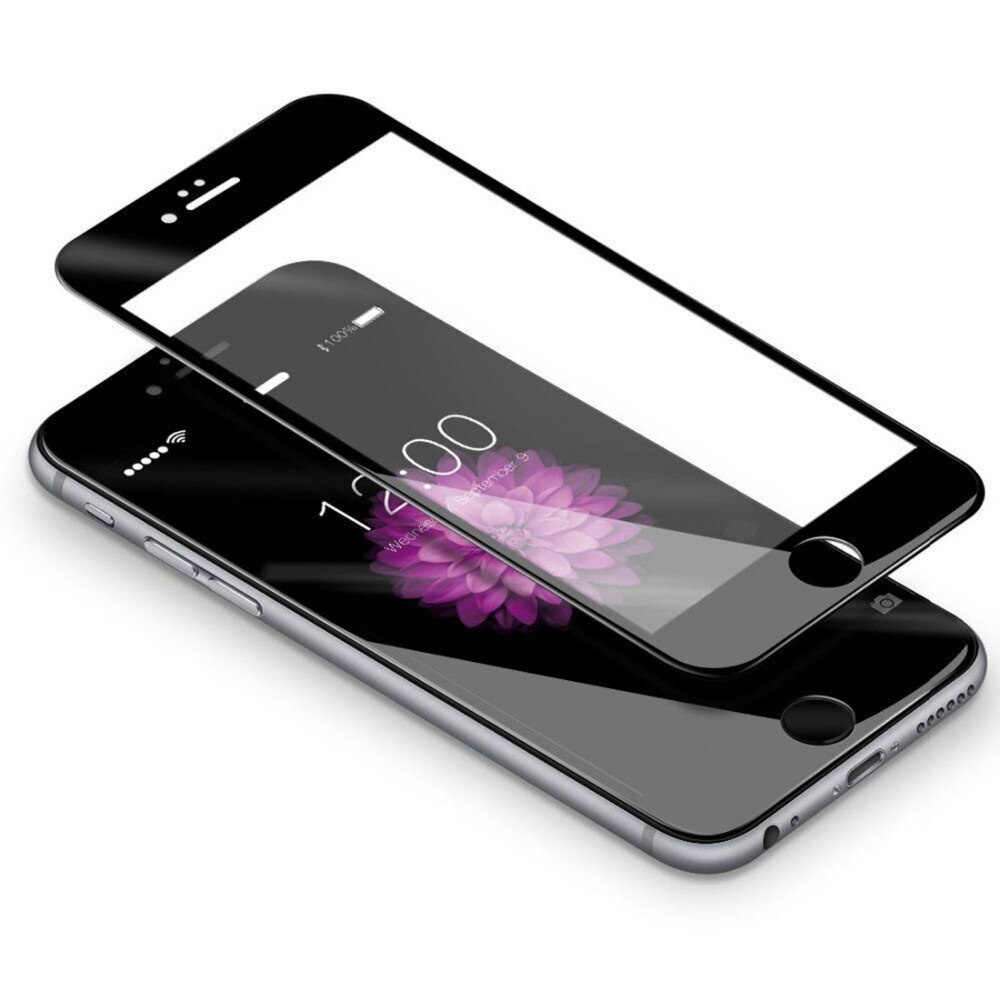 Керамическая плёнка для Iphone 6/7/8 чёрная (глянец)