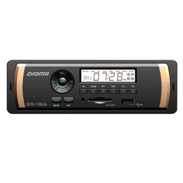 Автомагнитола Digma DCR-110 G 12V