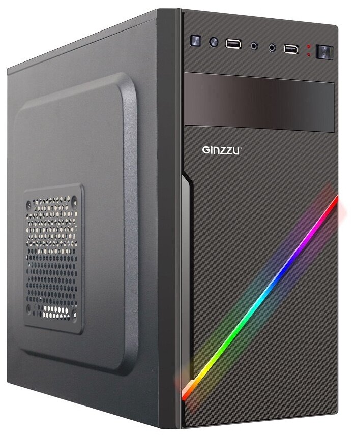 Корпус Ginzzu D400 Black