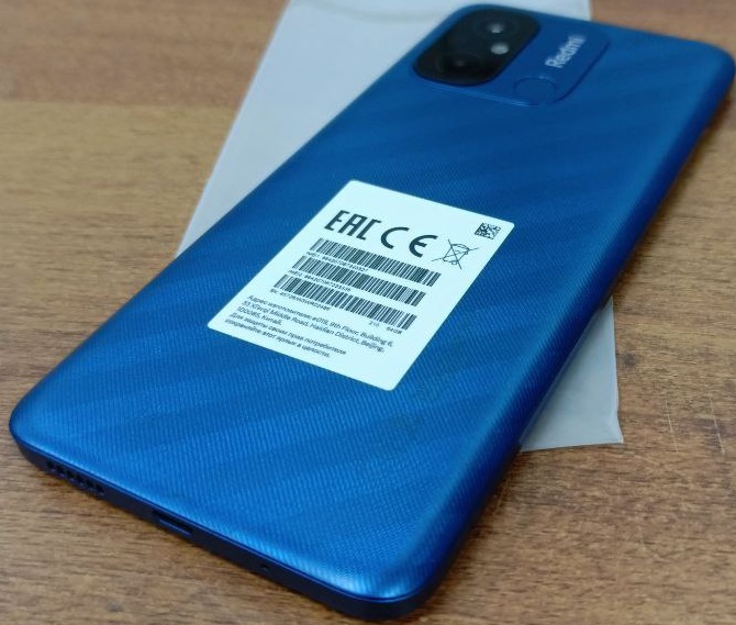 Сотовый телефон XIAOMI Redmi 12C 3/64Gb Ocean Blue б/у(-50%)№5034
