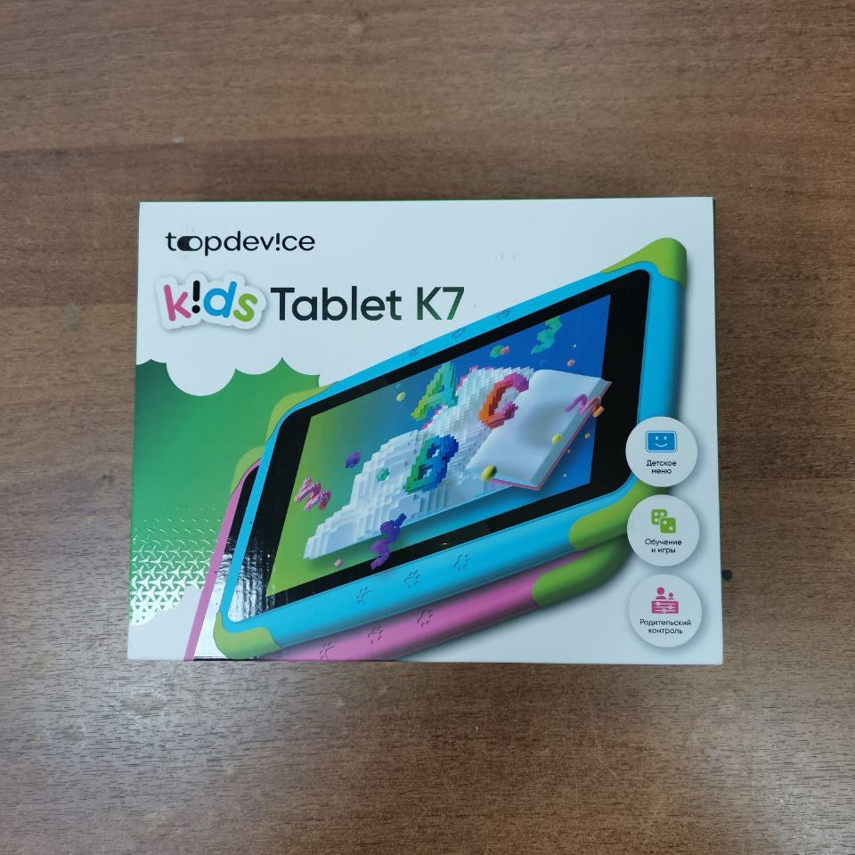 Планшет Topdevice KidsTablet K7 2/16Gb Pink (TDT3887) б/у(-25%)№3379 7",WiFi