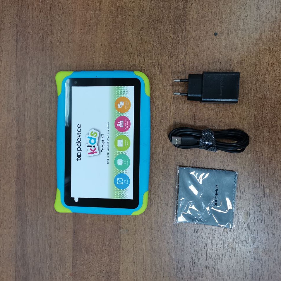 Планшет Topdevice KidsTablet K7 2/32Gb Blue(TDT3887) б/у(-25%)№3648 7",WiFi