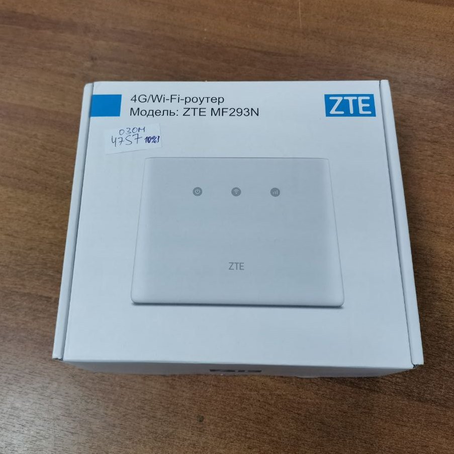 Wi-Fi роутер ZTE MF293N черный (-10%)№4757