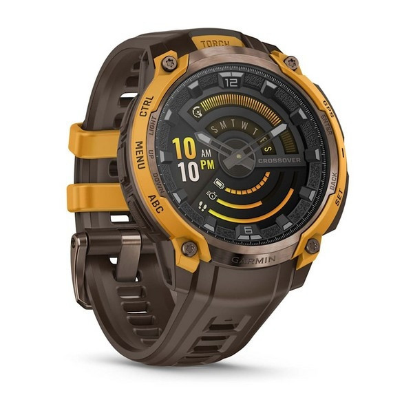 Смарт-часы Garmin Instinct Crossover Amoled Bronze/Sunburst