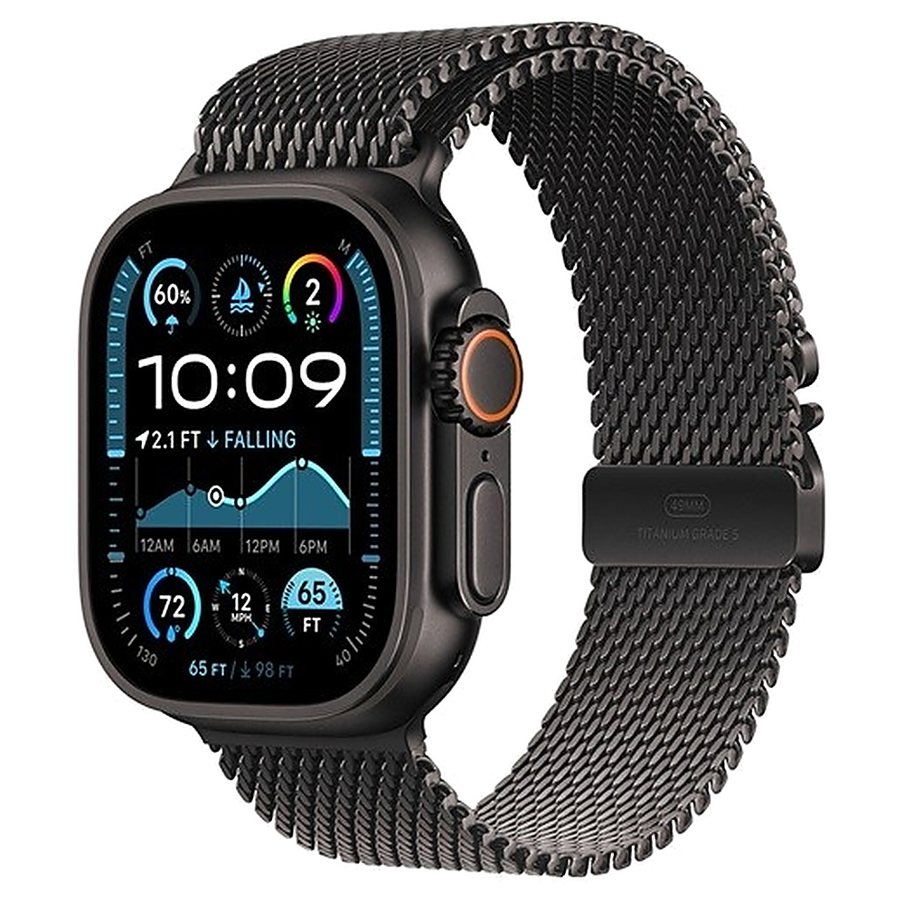 Умные часы Apple Watch Ultra 2 49mm Black / Black Titanium Milanese M MX5U3