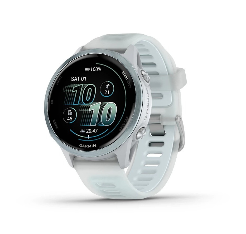 Смарт-часы Garmin Forerunner 570 42 мм Cloud Blue / Translucent Whitestone