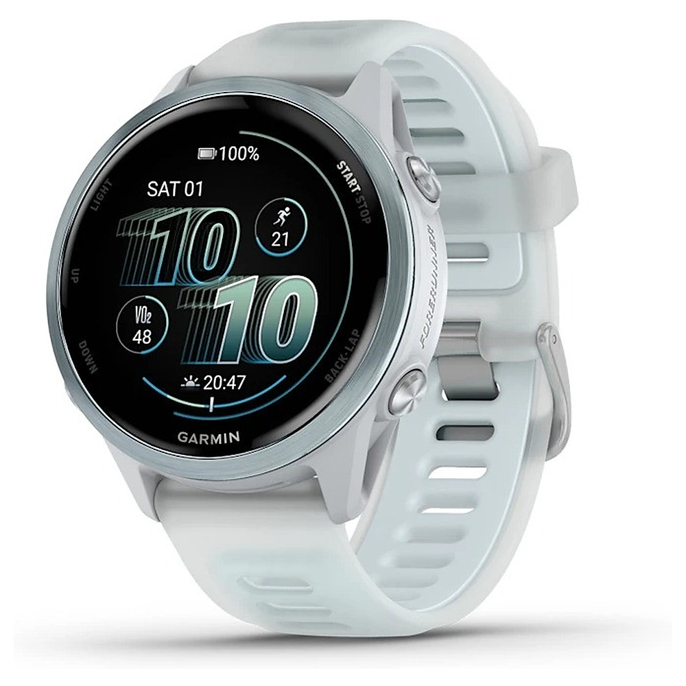 Смарт-часы Garmin Forerunner 570 42mm Cloud Blue Aluminum with Translucent Whitestone/Cloud Blue Silicone Band (010-02970-41)