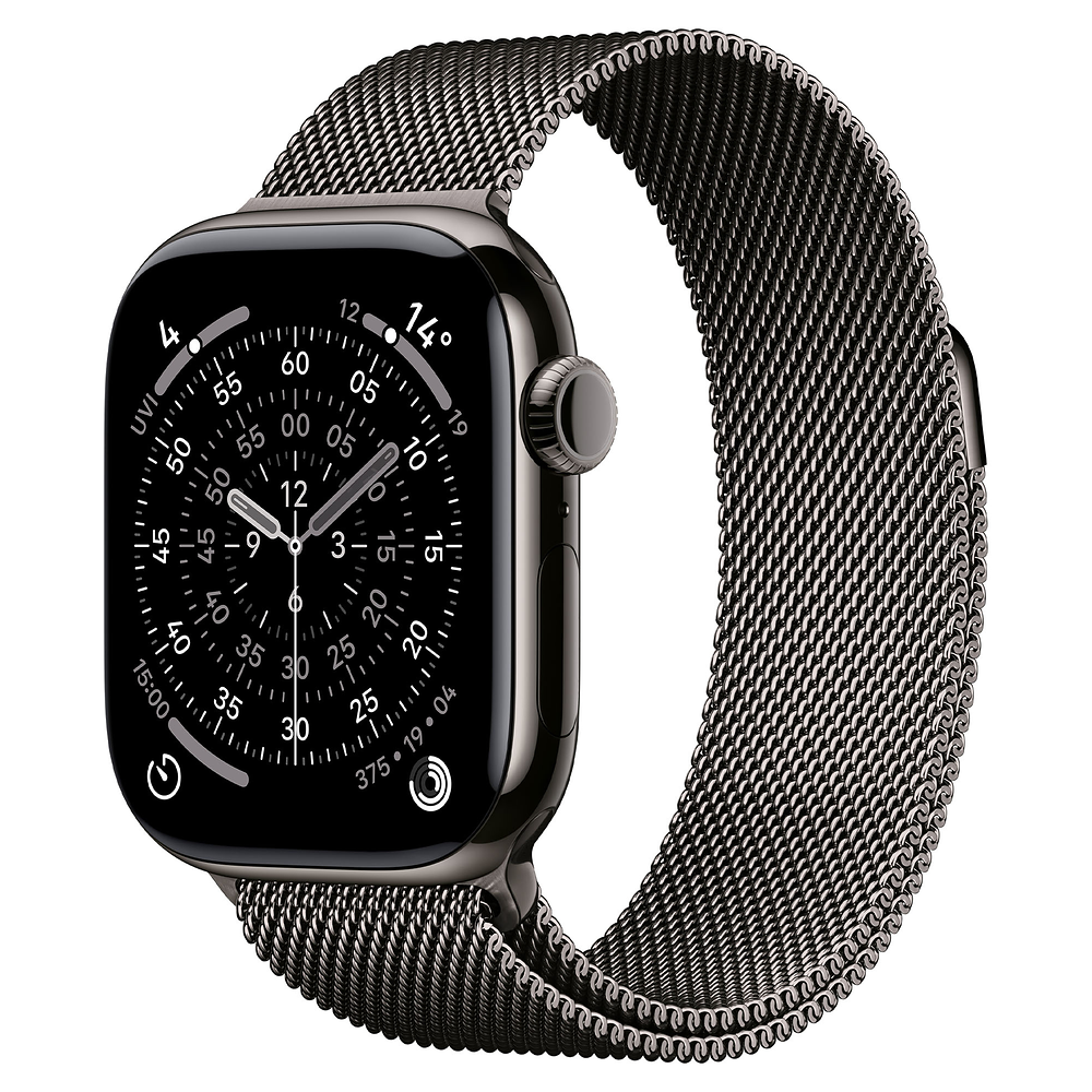 Смарт-часы Apple Watch Series 11 46mm Cellular Slate Titanium / Slate Milanese Loop M/L MFD44