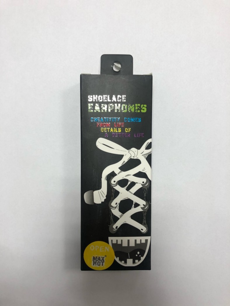 Проводные наушники Shoelace earphones