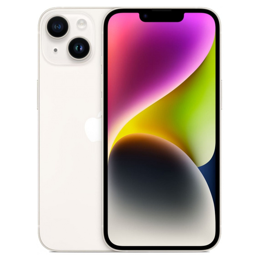 Apple iPhone 14 256Gb Starlight (Белый) Sim+eSim