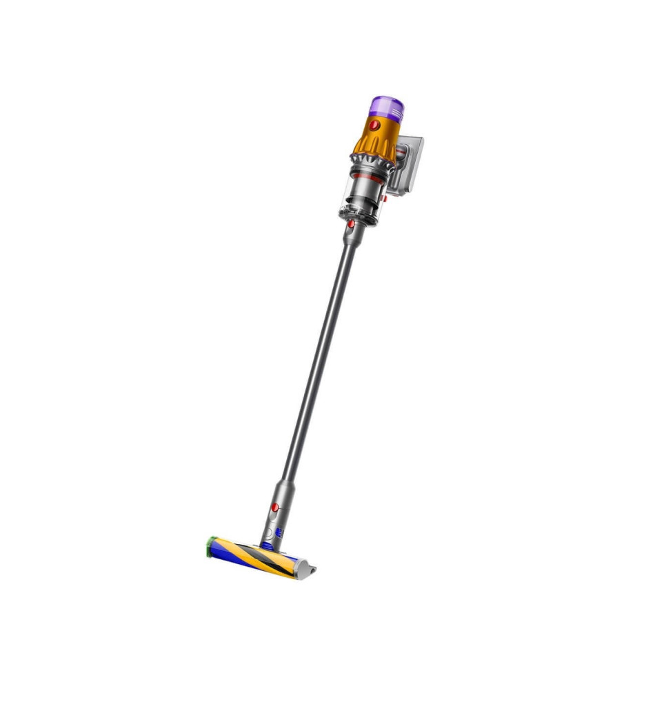 Пылесос Dyson V12 Detect Slim Absolute SV46 Yellow/Nickel YLNKL