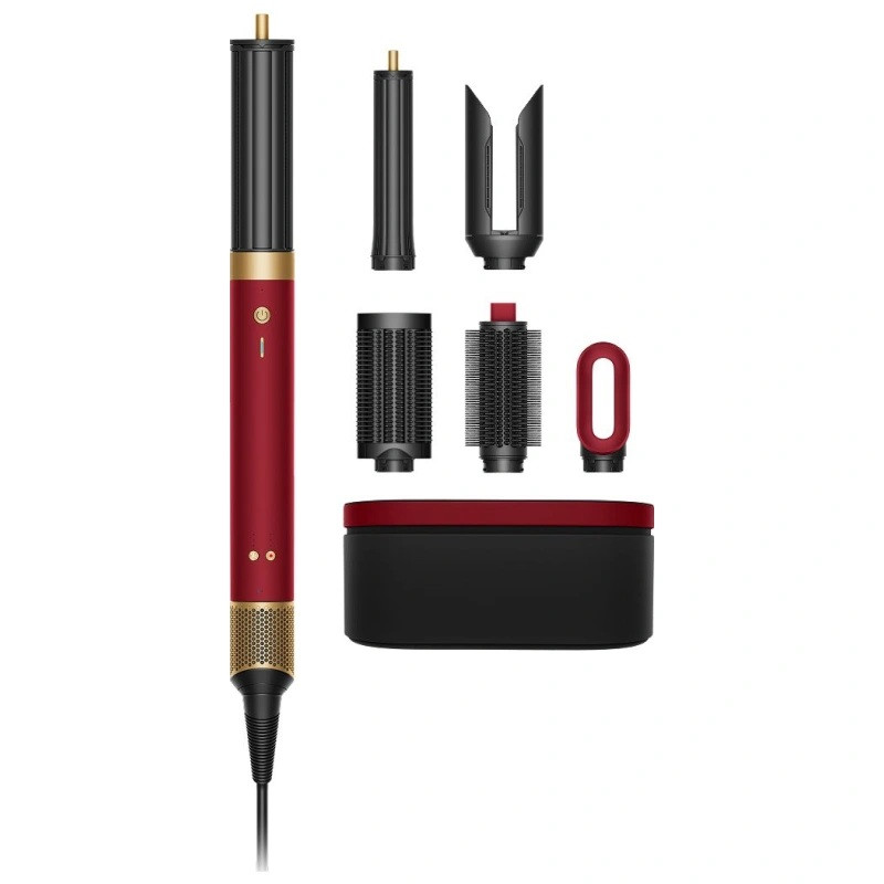Стайлер Dyson HS09 Airwrap Co-anda 2x Red Velvet Gold (straight+wavy)