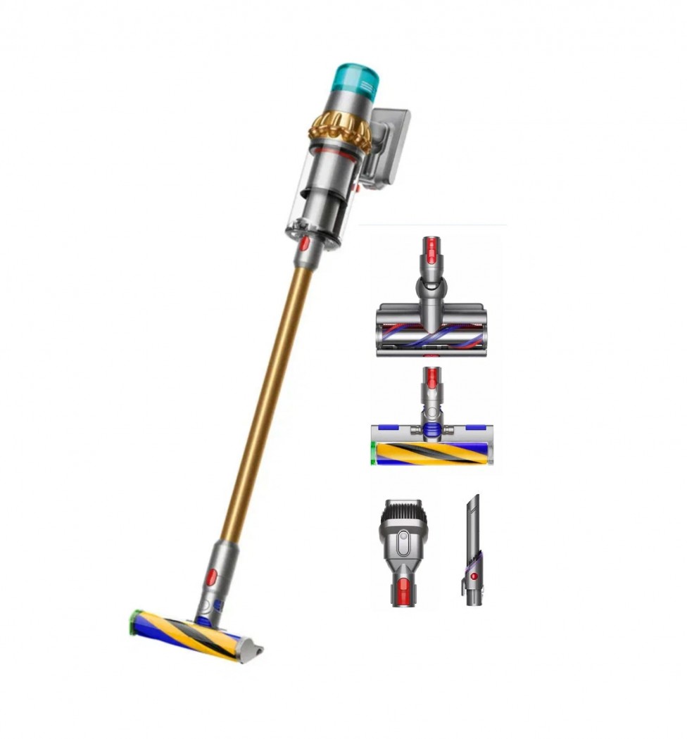 Пылесос Dyson V15 Detect Absolute gold (SV47)