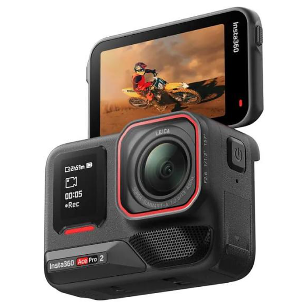 Экшн-камера Insta360 Ace Pro 2 (Standard Bundle) Black - Чёрная