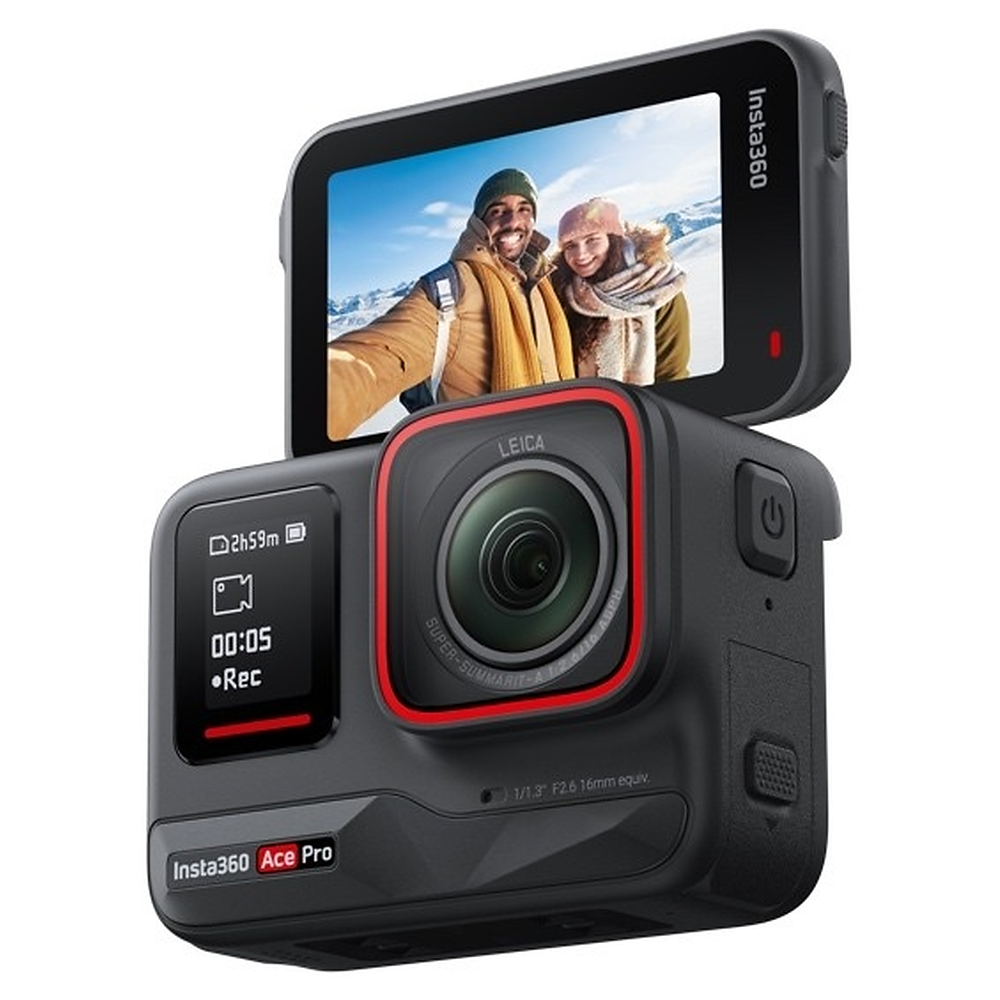Экшн-камера Insta360 Ace Pro (Standard Bundle) Black - Чёрная