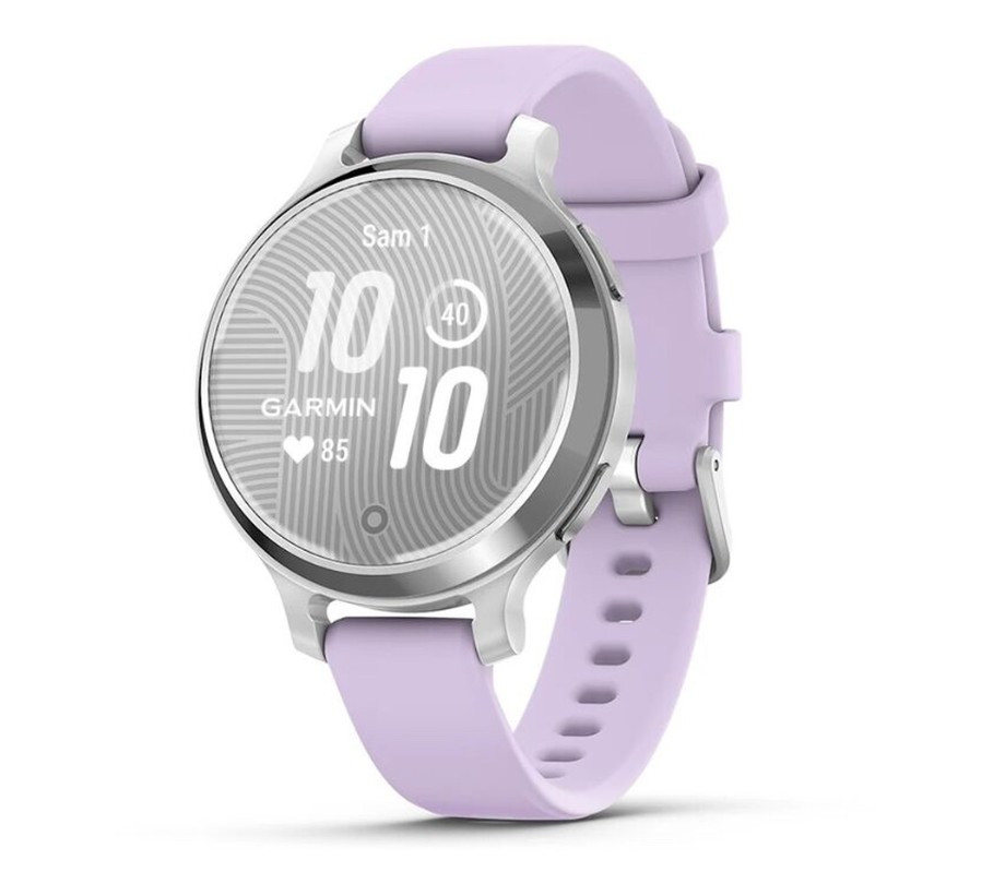 Смарт - Часы Garmin Lily 2 Active Silver / Purple Jasmine Silicone