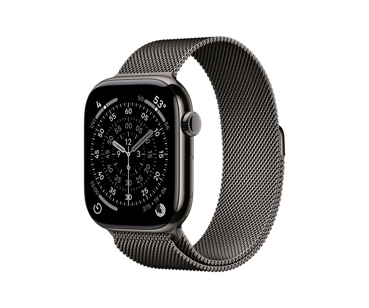 Смарт-часы Apple Watch Series 11 42mm Cellular - Slate Titanium Case / Slate Milanese Loop MF8U4