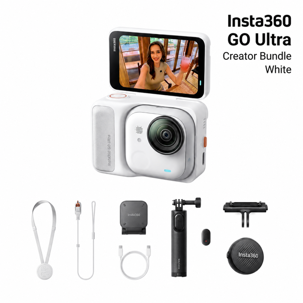 Insta 360 GO Ultra Creator Bundle White