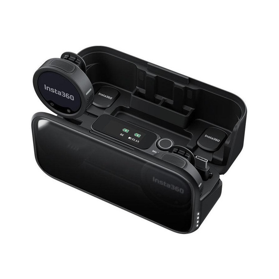 Insta 360 Mic Pro (2TX + 1RX + Charging Case)