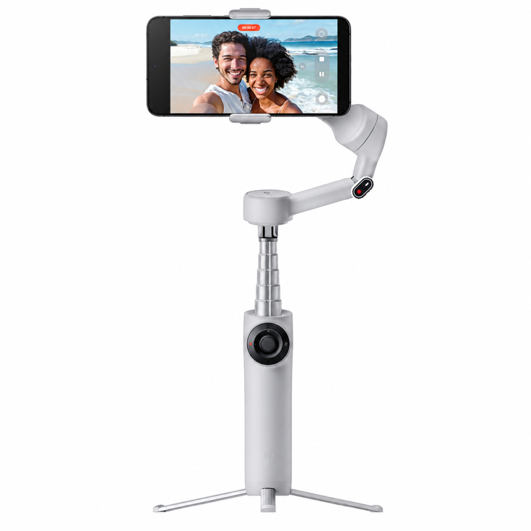 Insta 360 Flow 2 AI Tracket Bundle Stone Gray