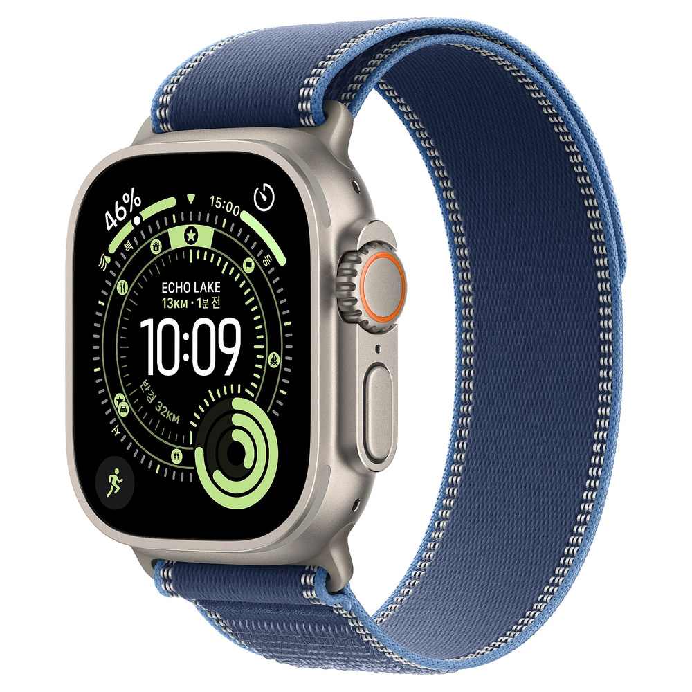 Смарт-часы Apple Watch Ultra 3 49mm Natural / Blue Bright Blue Trail Loop S/M MEWR4
