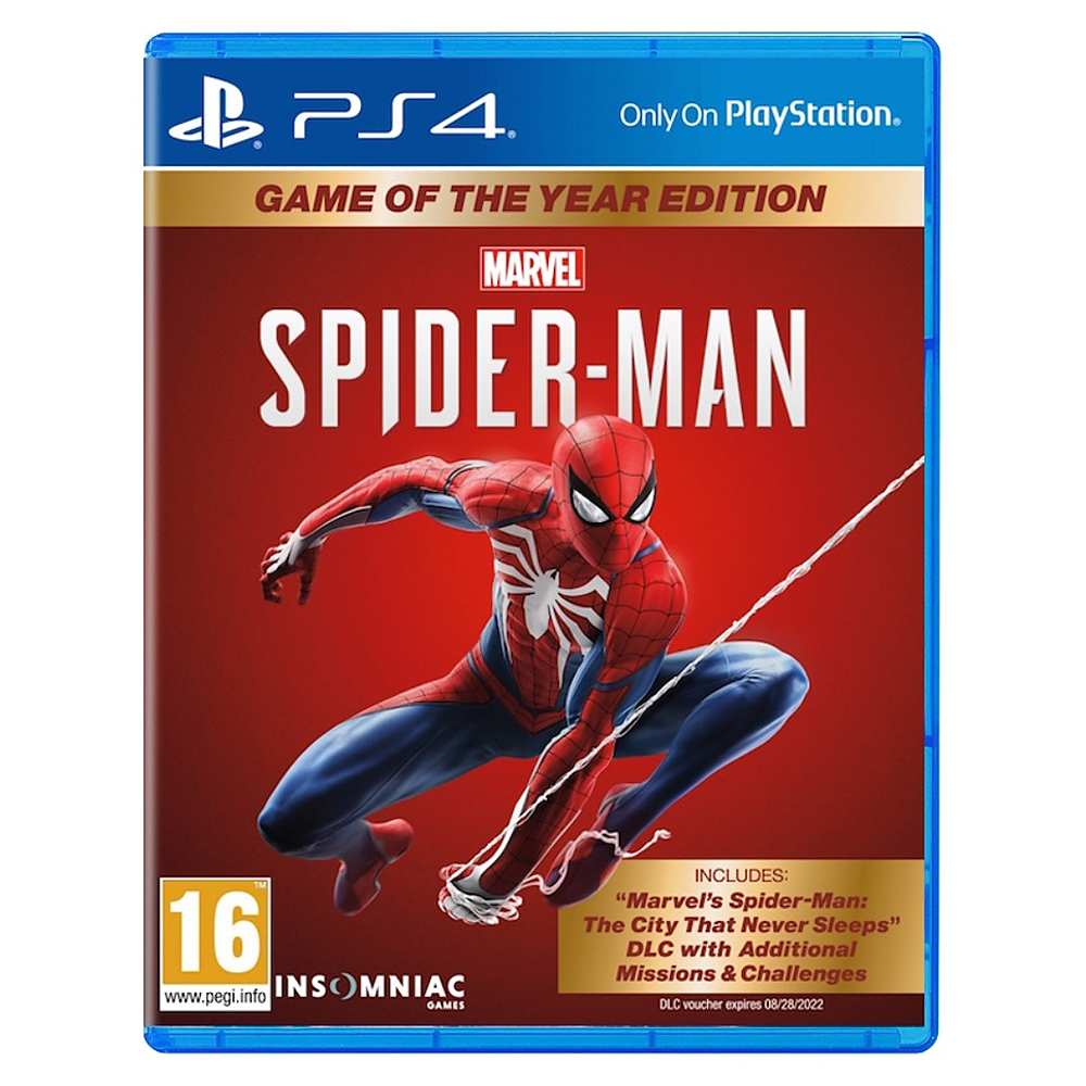MARVEL Человек-Паук. Издание «Игра года» (PS4) русская версия