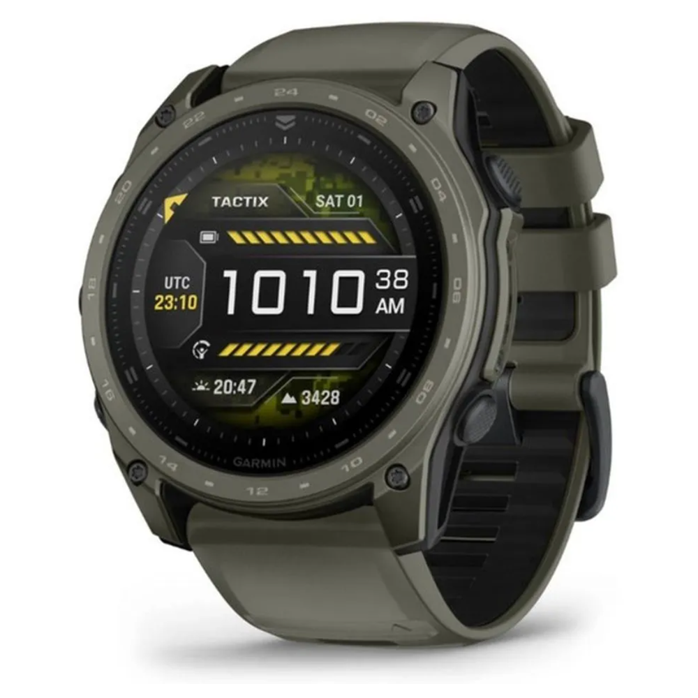 Смарт-часы Garmin Tactix 8 51 mm AMOLED Cerakote Coating Olive Drab (010-04553-10)